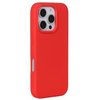 Evelatus Apple iPhone 16 Pro Premium Magsafe Soft Touch silikoninis dėklas, raudonas