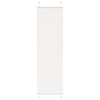 plisuota žaliuze balta 60x200 cm audinio plotis 59,4 cm