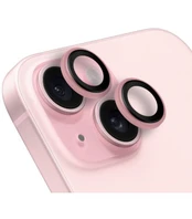 OBAL:ME Lens Protector for Apple iPhone 15/15 Plus Rožinė