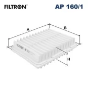 Oro filtras FILTRON AP160/1 kaina