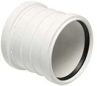 Uponor Decibel Dobbeltmuffe 75 mm