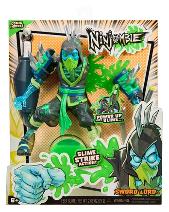 NINJOMBIE Veiksmo figūrėlė, 16,5 cm