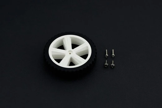 DFRobot ratas 80x17mm - 1 vienetas