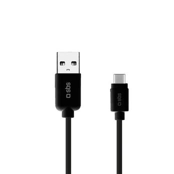 SBS TECABLETYC1KPOS, 1 m, USB A, USB C, USB 2.0, Juodas