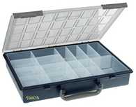 raaco Assorter 55 4x8-17, Polypropylene (PP), Mėlyna, 338 mm, 261 mm, 57 mm, 850 g