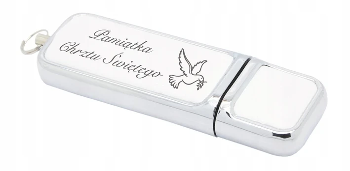 Odinis Usb 128 Gb atmintukas su graviravimu krikštui