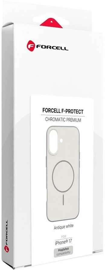 Case for iPhone 17 Forcell F-Protect Chromatic Premium compatible with MagSafe antique baltas