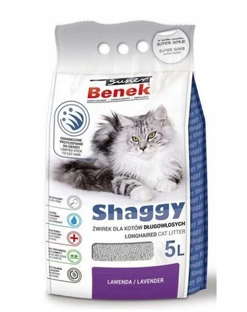 BENEK Super Shaggy levanda 5 l x 2 (10 l)