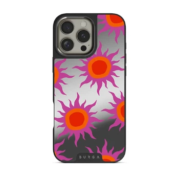 Sunset Glow - iPhone 16 Pro Case, Elite Mirror (MagSafe) / Gunmetal
