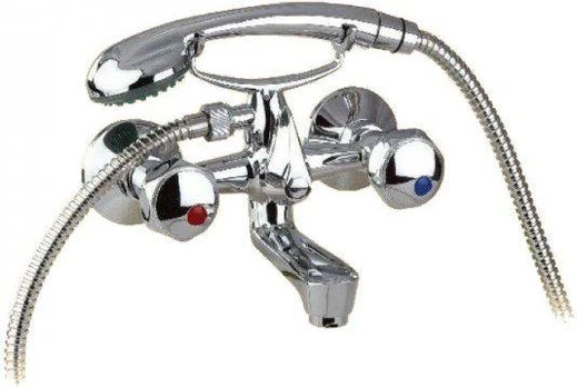 Sieninis vonios maišytuvas Hydroland Standard chrome (B101)