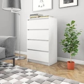 Šoninė spintelė, baltos spalvos, 60x35x98,5 cm, mediena kaina