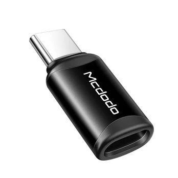 Adapteris Lightning į USB-C, Mcdodo OT-7700 (juodos spalvos)