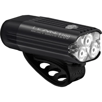 Lezyne React Drive 1200 priekinis žibintas | Black