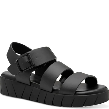 Basutės moterims, Juoda, SANDALS