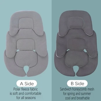 Įdėklas universalus autokėdutęi, vežimėliui Grey