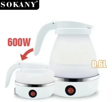 Sokany SK-09089 kelioninis sulankstomas virdulys, 0.6l
