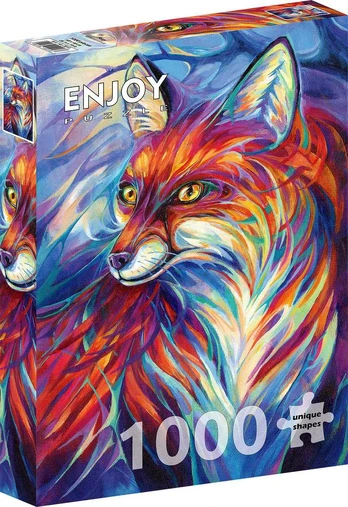 Dėlionė Enjoy Puzzle 1000 Kolorowy lis