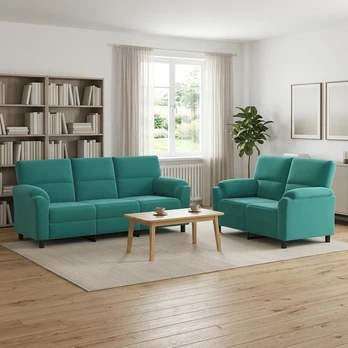 Sofa Sofos komplektas 2 vnt. Turkio Aksomas