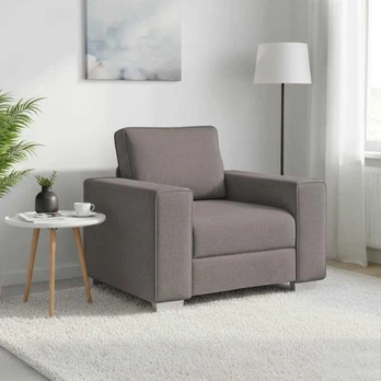 Sofa Taupe 100 x 80 x 82 cm audinys