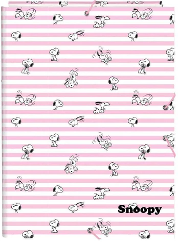 Safta Snoopy A4 cardboard binder with flaps