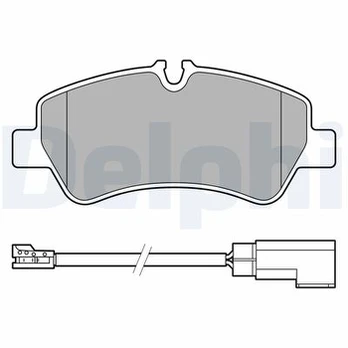 DELPHI LP3619 Brake pad set