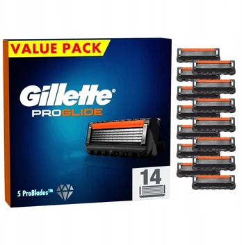 Gillette Proglide Skutimosi kasečių vyrams, 14 vnt.