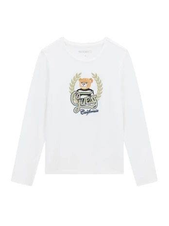 Guess Palaidinė J6BI21 K5818 Balta Regular Fit