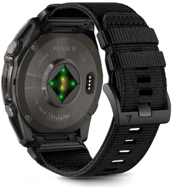 Tech-Protect watch strap Nylon Classic Garmin fenix 51mm, black | 5906302376735