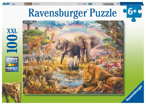 Dėlionė Ravensburger Primitive Nature 132843, 49 cm x 36 cm