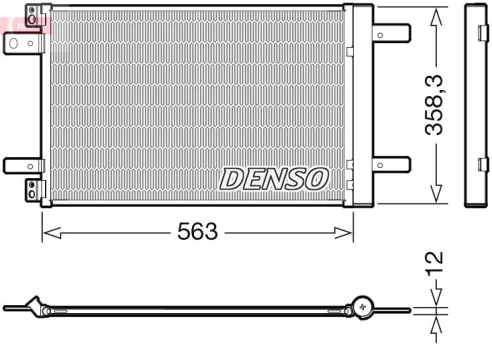 Kondensatorius, oro kondicionierius DENSO DCN21032