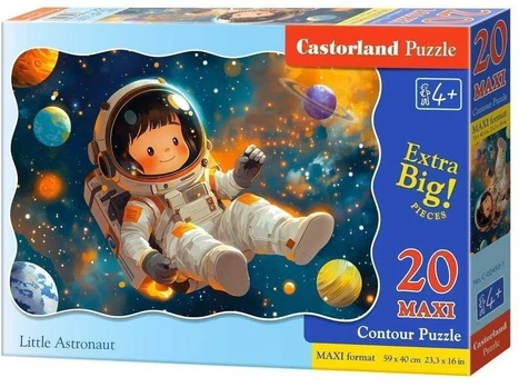 Castorland Dėlionė 20 Maxi Mažasis Astronautas CASTOR