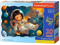 Castorland Dėlionė 20 Maxi Mažasis Astronautas CASTOR kaina
