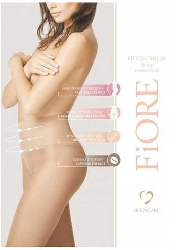 Fiore Pėdkelnės Fit Control 20 M5204 - tan