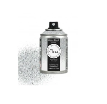 Purškiami blizgučiai Fleur, sidabrinis, 100 ml