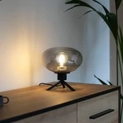 Stalo lempa "Reflexion", Ø 22 cm, juoda