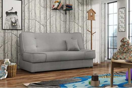 Sofa-lova Gabi, 170x81x83 cm, pilka