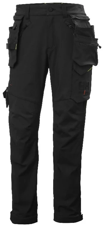 Work pants Magni Evo removable hanging pockets, black C56, Helly Hansen Workwear