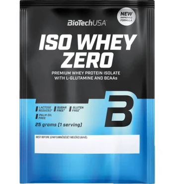 BioTech Iso Whey Zero, Salted Caramel, 25 g