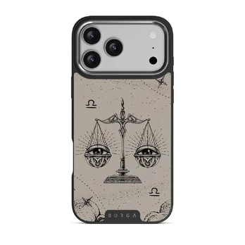 Libra - iPhone 17 Pro Max Case, Elite Dark (MagSafe) / Silver / Nude
