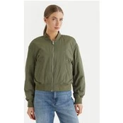 Calvin Klein Jeans Bomber striukė Essential LV047F505G Žalia Regular Fit