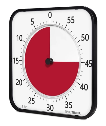 Laikmatis / atgalinio skaičiavimo laikrodis - Time Timer MAX (44x44 cm), JAC5100