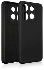 Beline Dėklas Silicone Infinix Smart 7 juoda/juodas