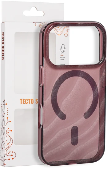 Dėklas Telforceone Tecto Shield Desert Mag case for iPhone 17 Pro 6,3' / iPhone 18 Pro 6,3' mahogany