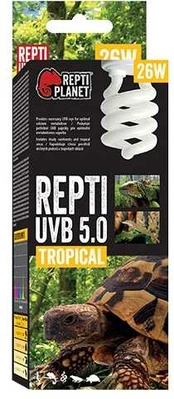 Terariumų lemputė Repti Planet UVB 5.0, 26 W, 1 vnt.