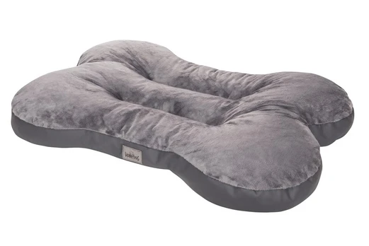 Hobbydog čiužinys Bone Graphite Fur, M, 95x67 cm