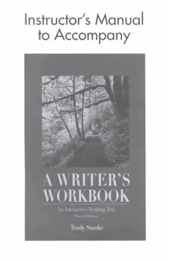 Writer's Workbook Instructor's Manual
