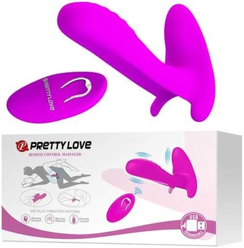 LYBAILE Pretty Love Remote Control Massager Violetinė