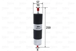 Kuro filtras VALEO 587077 kaina