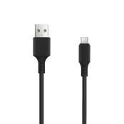 Setty cable USB - microUSB 3,0 m 2A black NEW kaina