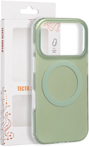Dėklas Telforceone Tecto Shield Mistiq Mag case for iPhone 17 Pro 6,3' / 18 Pro 6,3' olive